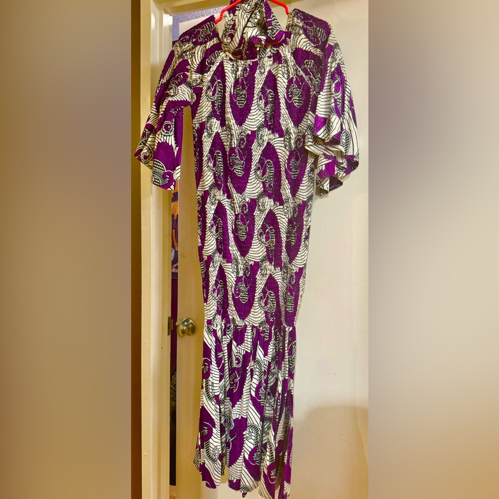 Ray Darten One Size Fits All Maxi Dress with Wrap